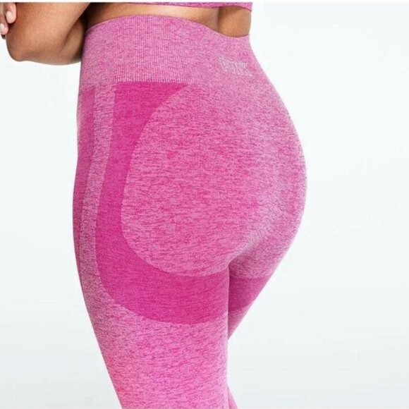 NEW VS Victoria’s Secret Seamless High Waist Legging Pink Thrill Ombre Sz S NWT - Picture 5 of 15